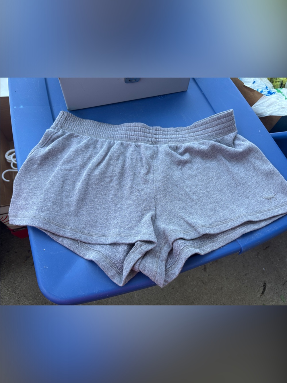 PINK Victoria's Secret Heather Gray Athletic Shorts